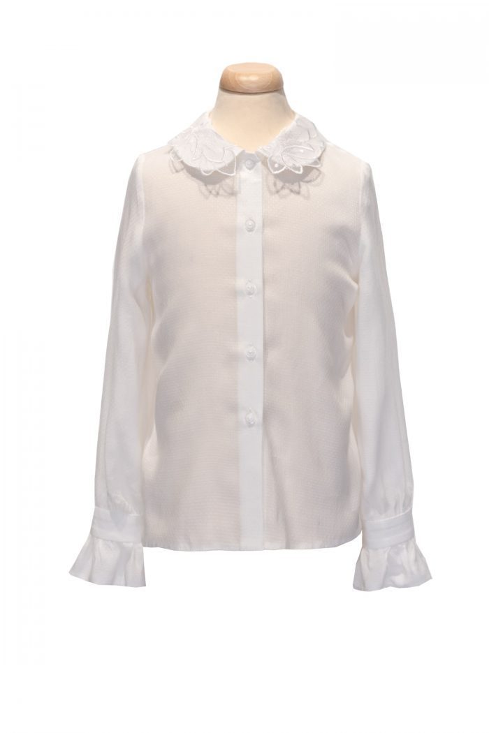 cămașă albă IRIDOR pentru fete Irene